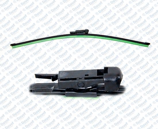 PHAFF 01055 Arka Silecek Supurgesi (400mm) Muz Tip Teflonlu Doblo Ii 10-> Tek Arka Kapi Viano - Vito W639 10-> Combo 12->